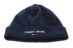 Tommy Jeans Damen TJW Sport Beanie-Mtze, Twilight Navy, Einheitsgröße von Tommy Jeans