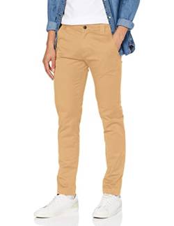 Tommy Jeans Herren Chinos TJM Scanton Chino Pant Slim Fit, Grün (Classic Khaki), 32W / 30L von Tommy Jeans