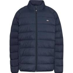 Tommy Jeans Herren Daunenjacke Essential Light Down Jacket Winter, Blau (Dark Night Navy), XL von Tommy Jeans