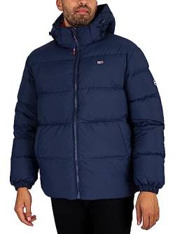 Tommy Jeans Herren Daunenjacke TJM Essential Winter, Blau (Twilight Navy), M von Tommy Jeans