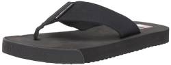 Tommy Jeans Herren Flip Flops Elevated Zehentrenner, Schwarz (Black), 40 von Tommy Jeans