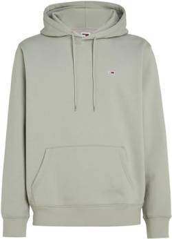 Tommy Jeans Herren Hoodie TJM Regular mit Kapuze, Mehrfarbig (Faded Willow), L von Tommy Jeans