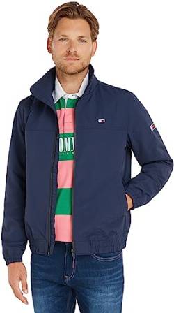 Tommy Jeans Herren Jacke TJM Essential Übergangsjacke, Blau (Twilight Navy), XS von Tommy Jeans