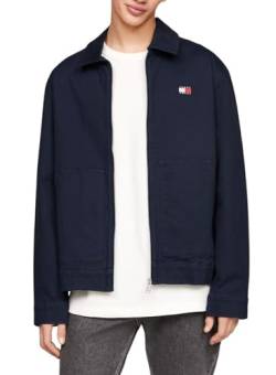 Tommy Jeans Herren Jacke Übergangsjacke, Blau (Dark Night Navy), S von Tommy Jeans