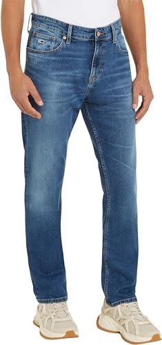 Tommy Jeans Herren Jeans Ryan Rglr Strght Bh5152 Straight Leg, Blau (Denim Dark), 36W/32L von Tommy Jeans