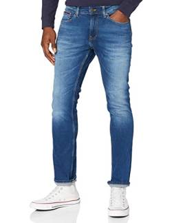 Tommy Jeans Herren Jeans Scanton Slim Stretch, Blau (Wilson Mid Blue Stretch), 27W / 34L von Tommy Jeans