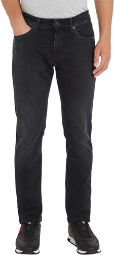 Tommy Jeans Herren Jeans Scanton Slim Stretch, Schwarz (Dynamic Jacob Black), 29W / 32L von Tommy Jeans