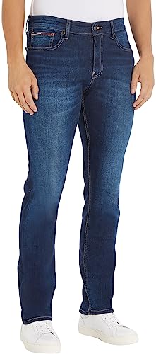 Tommy Jeans Herren Jeans Stretch, Blau (Aspen Dark Blue Stretch), 31W / 34L von Tommy Jeans