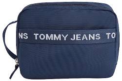 Tommy Jeans Herren Kulturbeutel Essential Nylon Nachhaltig, Blau (Twilight Navy), Onesize von Tommy Jeans