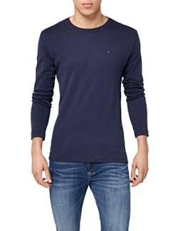 Tommy Jeans Herren Langarmshirt TJM Original Langarm, Blau (Black Iris), S von Tommy Jeans