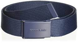 Tommy Jeans Herren TJM Essential Gurtband 3,5 Grtel, Twilight Navy, 95 cm von Tommy Jeans