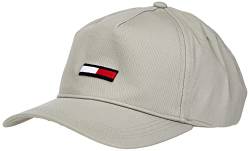 Tommy Jeans Herren TJM Flag Cap Baseballkappe, Faded Willow, Einheitsgröße von Tommy Jeans