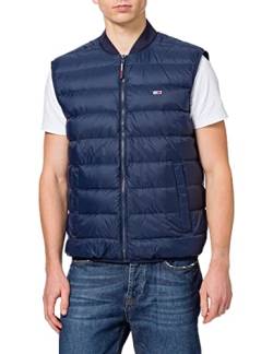 Tommy Jeans Herren TJM Packable Light Down Vest Daunenweste, Twilight Navy, S von Tommy Jeans