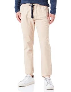 Tommy Jeans Herren TJM Scanton Soft Twill Jog DM0DM14471 Gewebte Hosen, Beige, S von Tommy Jeans