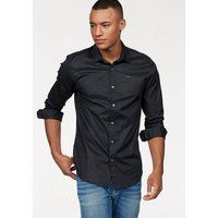 Tommy Jeans Langarmhemd Sabim Stretch Hemd Shirt Stretch Hemd, Premium, Slim Fit, mit Elasthan von Tommy Jeans