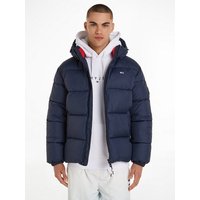 Tommy Jeans Steppjacke TJM ESSENTIAL PUFFER JACKET mit Logoschriftzug in der Kapuze von Tommy Jeans