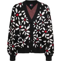 Tommy Jeans Strickjacke TJW DITSY CARDIGAN EXT mit Musterung von Tommy Jeans
