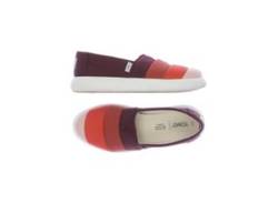 TOMS Damen Halbschuh, rot von Toms Shoes