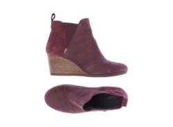 TOMS Damen Stiefelette, bordeaux von Toms Shoes