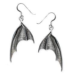 Ohrringe Fledermaus Flügel Bat Wings 925 Sterling Silber Gothic von Toms-Silver