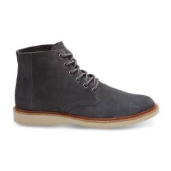 TOMS Mens Boot Porter Forged Iron Grey Suede von Toms