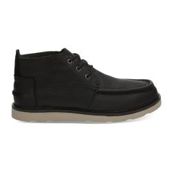 TOMS Mens Chukka Waterproof Black Leather von Toms