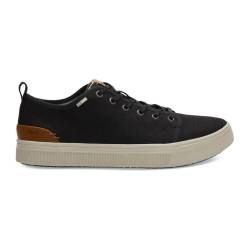 TOMS Mens Sneaker TRVL LITE Black Heritage Canvas von Toms