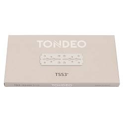 TONDEO Rasierklingen TSS3+ | 5x10 rostfreie Doppelklingen für TONDEO Rasiermesser | Tradition meisterlicher Handwerkskunst von Tondeo