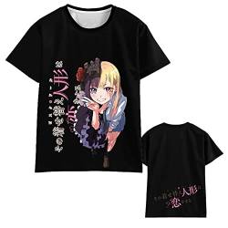 My Dress-Up Darling T Shirt Unisex Casual Rundhals Kurzarm Tee Tops Kitagawa Marin Cosplay Anime Printing T-Shirt Streetwear, Typ 6, L von Tongyundacheng