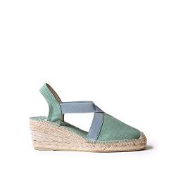 Toni Pons Damen-Espadrille aus Baumwolle - TER - Minze, 40 EU von Toni Pons