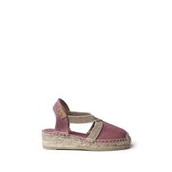 Toni Pons Espadrille für Mädchen aus Stoff - Edita-V Blush, 30 EU von Toni Pons