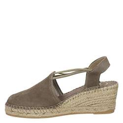 Toni Pons Wildleder-Espadrille für Damen - TREMP - Taupe, 40 EU von Toni Pons