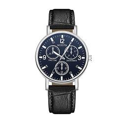 Tonsee Accessoire Damenband Ansehen WeiB Keramik Herren Herrenmode leuchtende Uhr Sportuhr Quarz wasserdichte Herrenuhr Ansehen Für Kinder Schwarz (Black-c, One Size) von Tonsee Accessoire