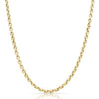 Tony Fein Goldkette Ankerkette 5mm 585er Gold, Made in Italy für Damen und Herren von Tony Fein