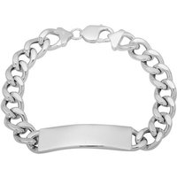 Tony Fein Silberarmband Gravurarmband 11mm 925er Silber, Made in Italy für Damen und Herren von Tony Fein