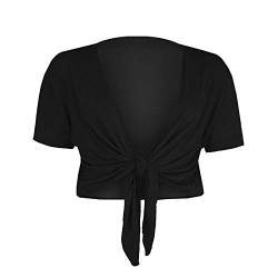 Toocool Damen Bolero Schwarz Schwarz One Size, VB-2131, Schwarz, VB-2131 One Size von Toocool