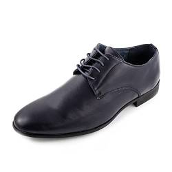 Toocool - Derby Herrenschuhe Elegante Schnürsenkel Französisch Mokassins Klassische IA5128, Blau matt, 44 EU von Toocool