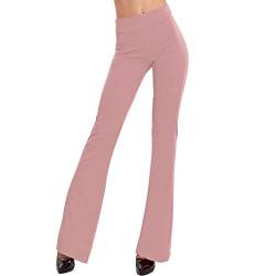 Toocool - Hose für Damen, Glocke, Elefanten, elastisch, Hot Sexy JL-2148, Rosa, L von Toocool