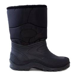 Toocool – Stiefel für Damen und Herren, gepolstert, wasserdicht, warm, für Ski, Schwarz - Schwarz - Größe: 42 EU von Toocool