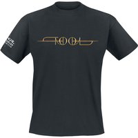 Tool T-Shirt - Gold ISO - M bis XXL - für Männer - Größe M - schwarz  - Lizenziertes Merchandise! von Tool