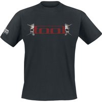 Tool T-Shirt - Skull Spikes - S bis XXL - für Männer - Größe S - schwarz  - Lizenziertes Merchandise! von Tool