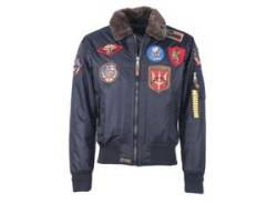 Bomberjacke TOP GUN "TG20192047" Gr. 52 (L), blau (navy) Herren Jacken Übergangsjacken von Top Gun