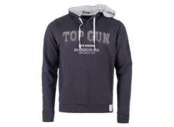 Kapuzenpullover TOP GUN "TG20213008" Gr. 56 (XXL), blau (navy) Herren Pullover Hoodie Sweatshirt Sweatshirts von Top Gun