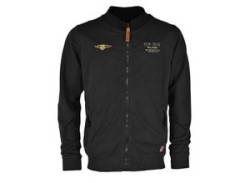 Sweatjacke TOP GUN "TG20213020" Gr. 52 (L), schwarz (black) Herren Sweatjacken von Top Gun