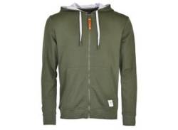 Sweatjacke TOP GUN "TG22010" Gr. 4XL, grün (olive) Herren Sweatjacken von Top Gun