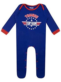 Top Gun Baby Jungen Schlafstrampler Blau 44-50 von Top Gun