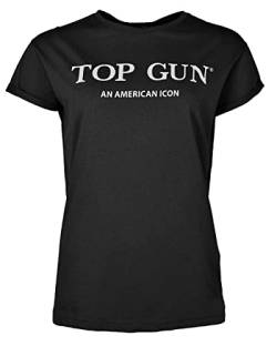 Top Gun Damen T-Shirt Tg20214001 Black,M von Top Gun