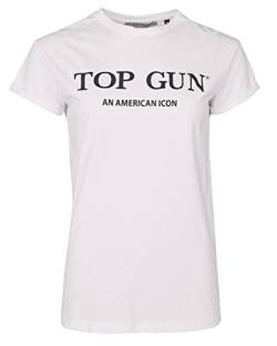 Top Gun Damen T-Shirt Tg20214001 White,L von Top Gun