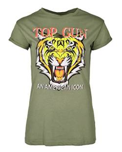 Top Gun Damen T-Shirt Tg20214002 Olive,XXL von Top Gun