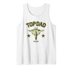 Top Gun Father's Day Top Dad Epic Airforce Jet Chest Poster Tank Top von Top Gun